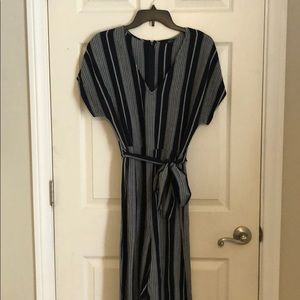 Rails Angela Mediterranean Stripe Navy Jumpsuit